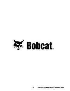 Bobcat 3FM84 manual