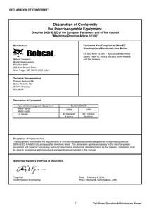 Bobcat 40FM service manual