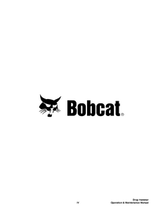 Bobcat 005800101 service manual