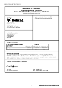 Bobcat AR2K00101 manual pdf