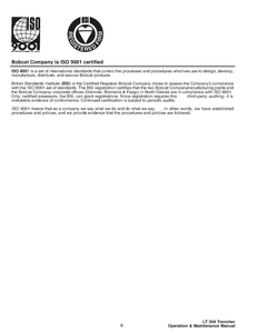 Bobcat LT304 manual pdf