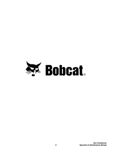 Bobcat 84 manual