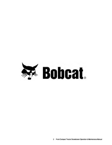 Bobcat FCTSB72 manual pdf