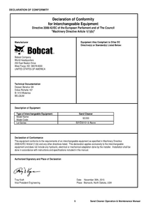Bobcat SC200 manual pdf