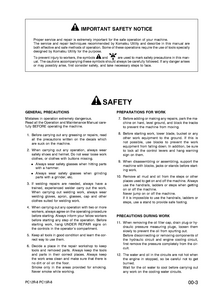 KOMATSU PC15R manual pdf