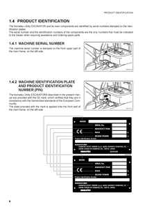 KOMATSU PC35MR manual