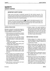 KOMATSU PC150LGP manual pdf