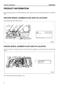 KOMATSU 7K manual pdf
