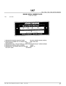 John Deere 772BH service manual
