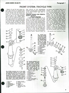 John Deere 70 Tractors manual