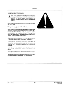 John Deere 5720 Forage Harvester service manual