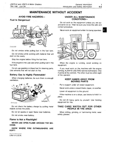John Deere 670A Motor Grader service manual
