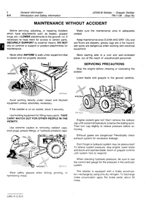 John Deere JD540-B Skidder manual pdf
