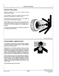 John Deere 540D Skidder manual