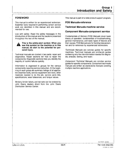 John Deere 610C manual pdf