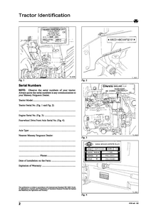 Massey Ferguson 4315 MF Cab Tractors Operation  Maintenance manual