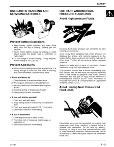 John Deere STX46 manual