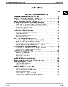 John Deere STX46 service manual