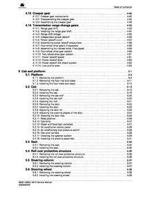 Massey Ferguson 4600 Tractor (MF Series) Service manual