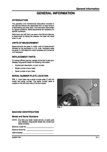 Massey Ferguson MF1840 Small Square Baler Service manual pdf