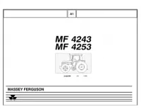 Massey Ferguson MF 4243   MF 4253 Tractor Parts Manual preview
