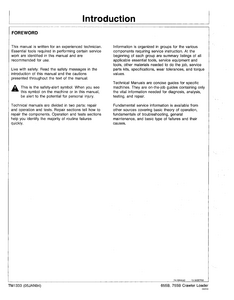 John Deere 655B manual
