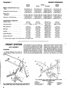Massey Ferguson MF250 Tractor Shop Service manual