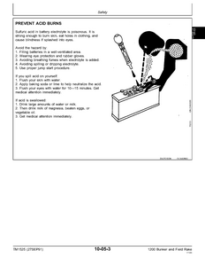 John Deere 1200 Field Rake manual