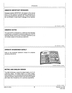 John Deere 2360 Windrower service manual