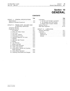 John Deere 125 Skid-Steer Loader service manual