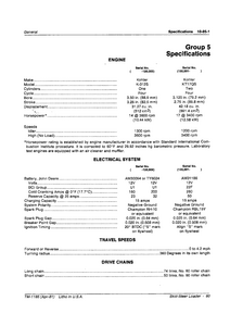 John Deere 60 Skid-Steer Loader service manual