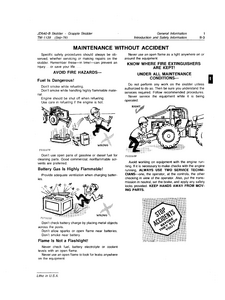 John Deere JD540-B manual pdf