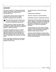 John Deere 84 Loader manual