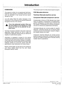 John Deere RX Series manual
