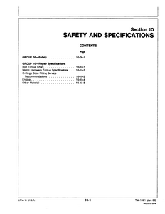 John Deere SX Series manual pdf