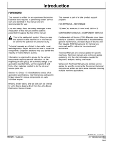 John Deere 4PB/14PT/14PZ manual