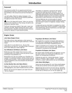 John Deere  Powertech 2.4L manual