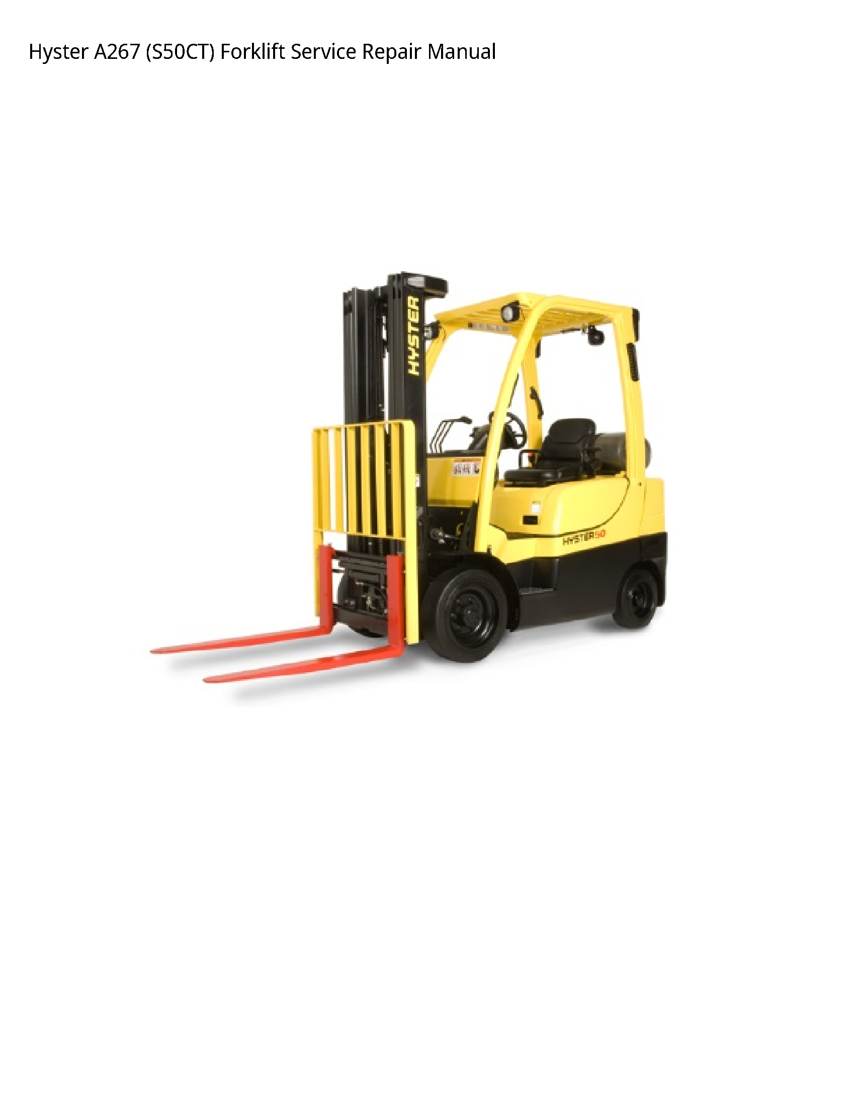 Hyster A267 Forklift manual