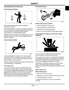 John Deere 3245C  Lightweight Fairway Mower manual pdf