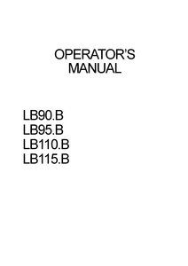 New Holland LB90.B Backhoe Loader Operator’s manual