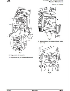 JCB 212 Backhoe Loader manual