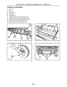New Holland 94C  Headers manual pdf