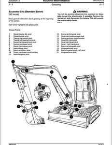 JCB 3DX Backhoe Loader manual pdf
