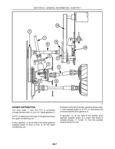 New Holland 1465 Mower-Conditioners service manual