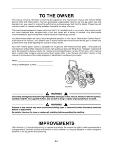 New Holland T2210 BOOMER BOOMER Tractors manual