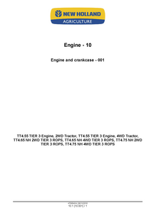 New Holland 3 Tier Tractor manual