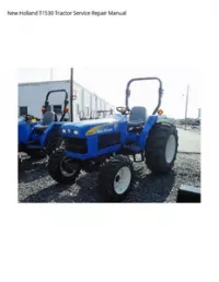 New Holland T1530 Tractor Service Repair Manual preview