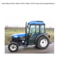 New Holland TN55V  TN65V  TN75V  TN65N  TN75N Tractor Service Repair Manual preview