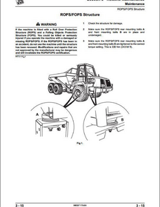 JCB 2135 Fastrac manual