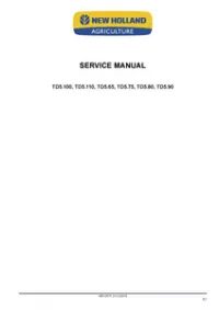 New Holland TD5.65  TD5.75  TD5.80  TD5.90  TD5.100  TD5.110 Tractor Service Manual  preview